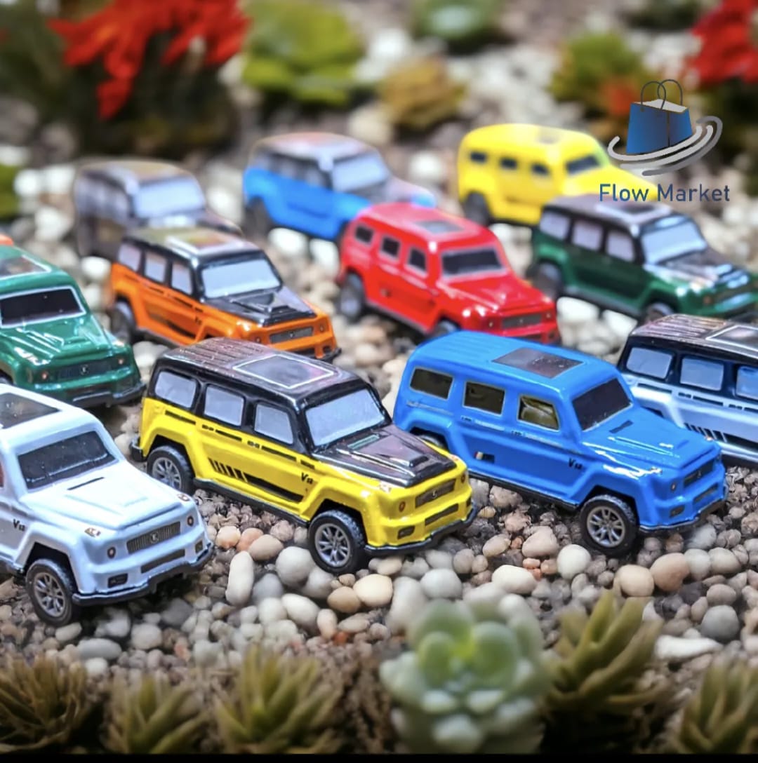 Pack of 12 Mercedes Benz AMG Tin Metal Body Car Jeep Pull Back Die Cast Model Mercedes Benz G Class Wagon Toy Car For Kids 1'64 Scale High Quality Car Diecast Metal Cars Toys Vehicles For Kid, Metal Auto Racing Cars Children Toys Gifts