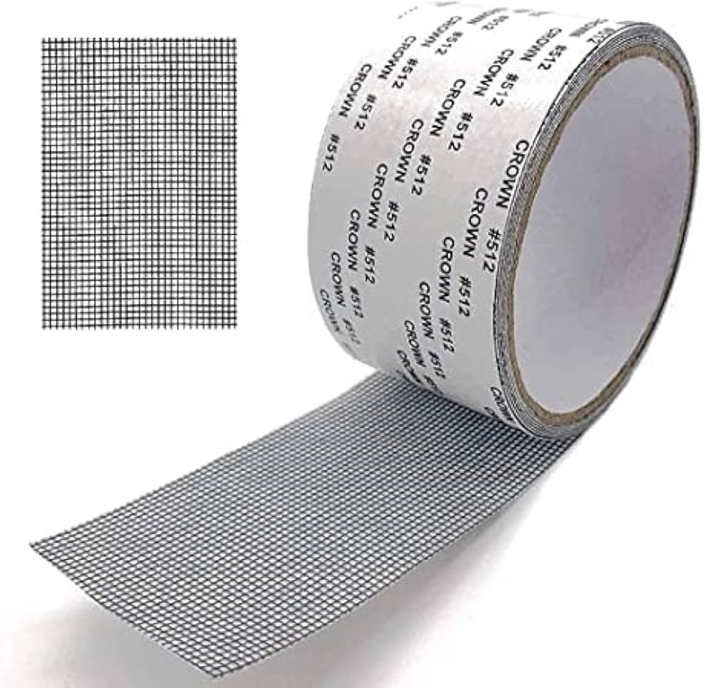 5x200CM Window Screen Mosquito Net Repair Tape Self-adhesive Strong Anti-Insect Fly Mesh Broken Holes Repair Strip Mesh Repair Tape