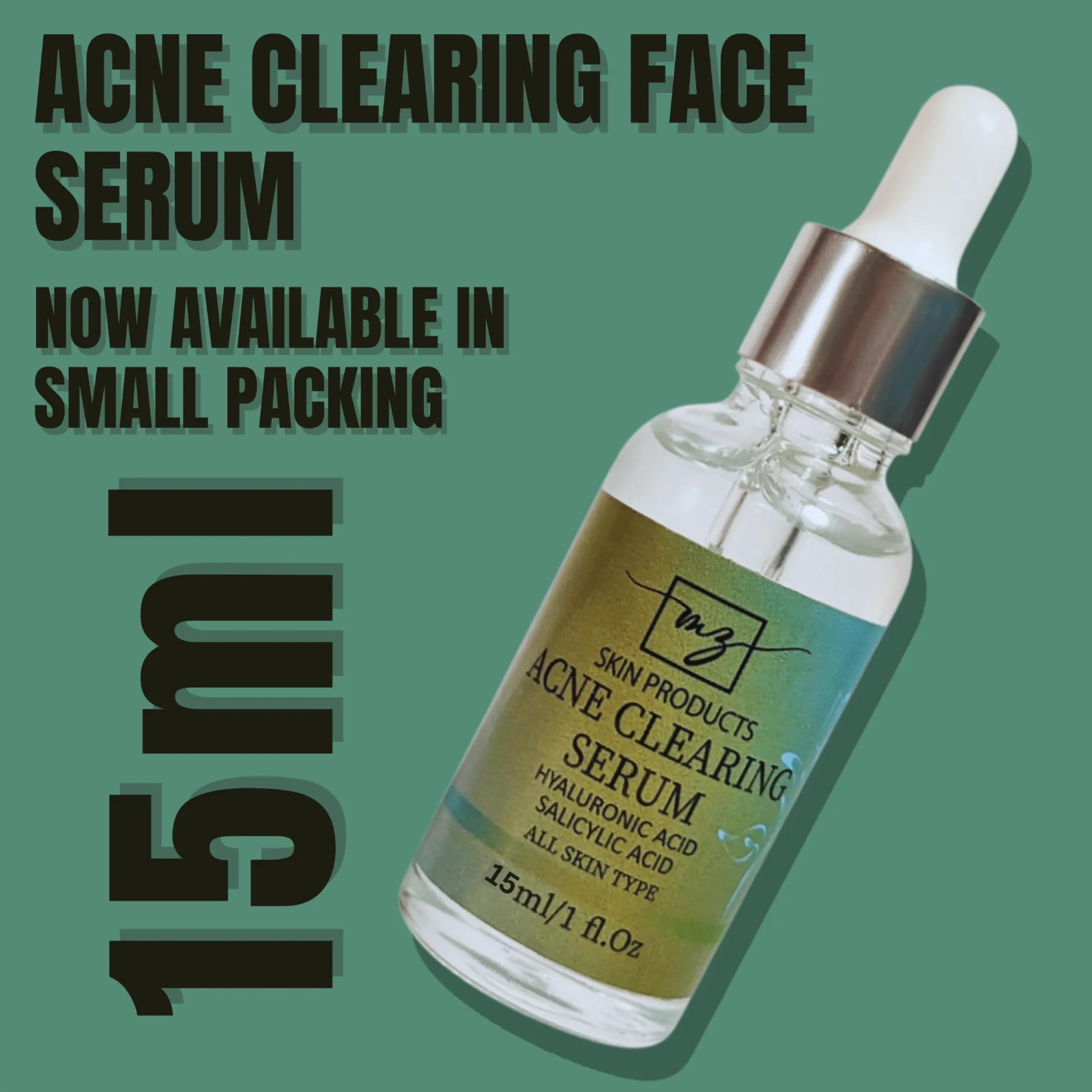 ANTI-DARK CIRCLES SERUM, Under Eye Serum Small Packing 15ml MZ Skin Products