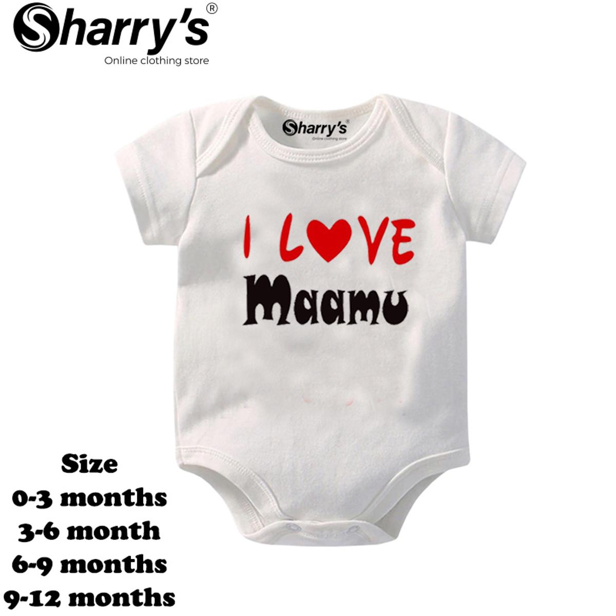Sharrys Half Sleeves Baby Romper Bodysuit For Babies infant Onesis 0-14 Months Summer Wear Trendy Printed