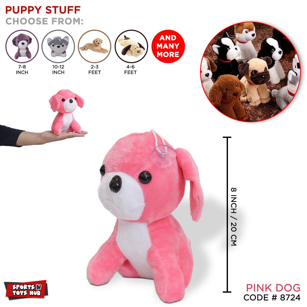 Plush Dogs Toy, Stuffed Dog Toy For Kids, Hanging Stuff Puppy