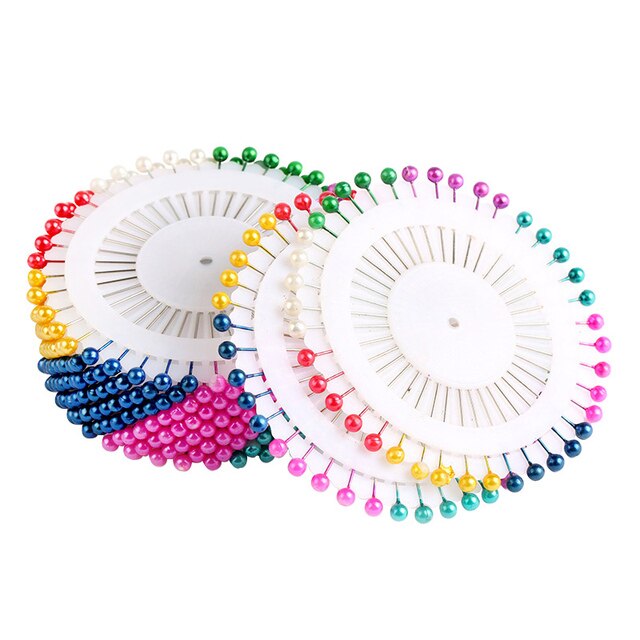150 pcs Multi Color Head Dressmaking Pin Decorating Sewing Scarf flowe –  Sweet Crafty Tools