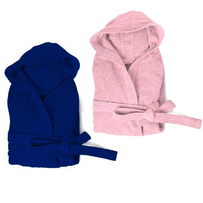 Solid Bath Robe For Men & Women – Unisex – Abaya Style 100% Cotton ...