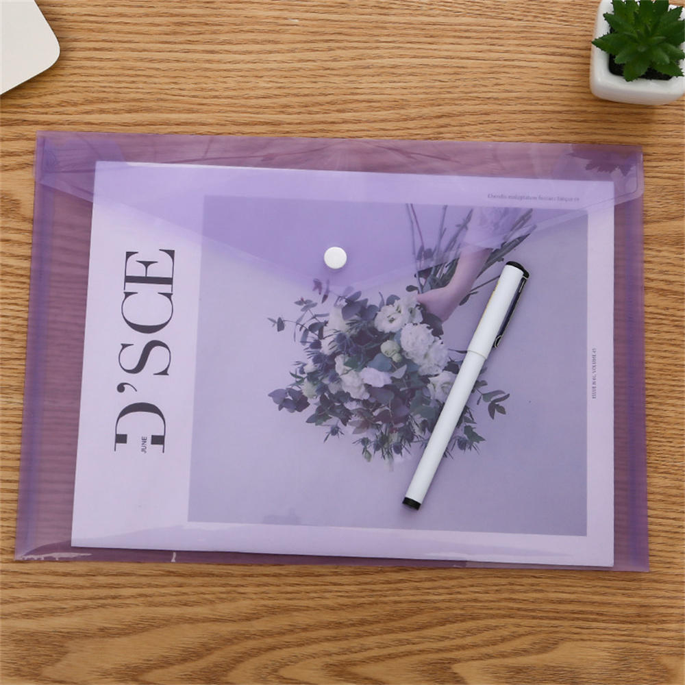 Multifunctional Document Pouch Portable Document Holder Lightweight