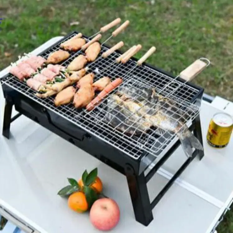 Kaginushi Charcoal Konro Grill With Mesh Net Medium, 49 OFF