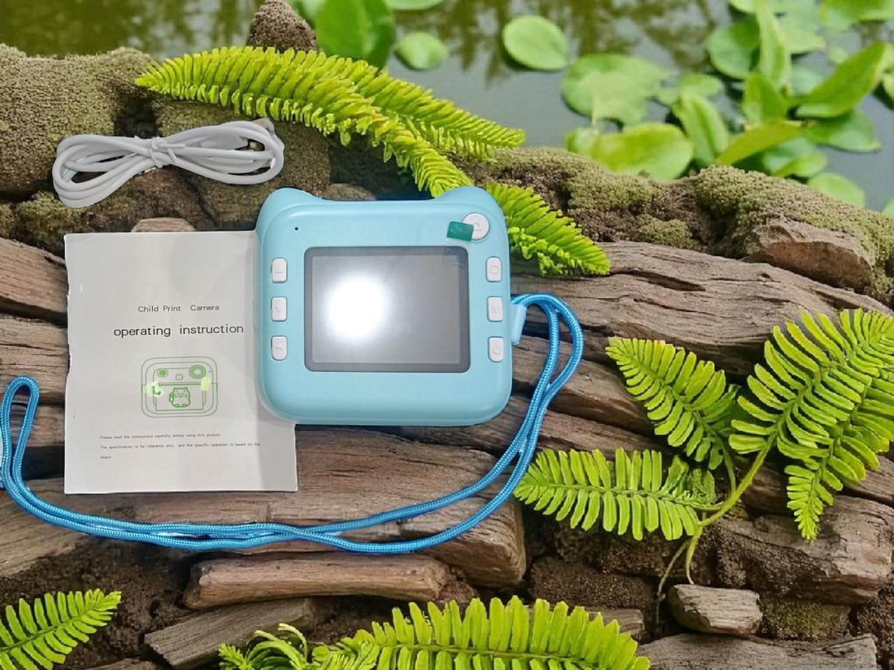 Instant Printing Cameras for Kids | Thermal Printing Cameras | Instant Photo Printers with Video Capabilities | Dual Lens Digital Camera with Thermal Printer, 1080P Video Recorder, 2.4/2.8" IPS Screen, Selfie Camera, Games & Mini Portable Inkless Printer
