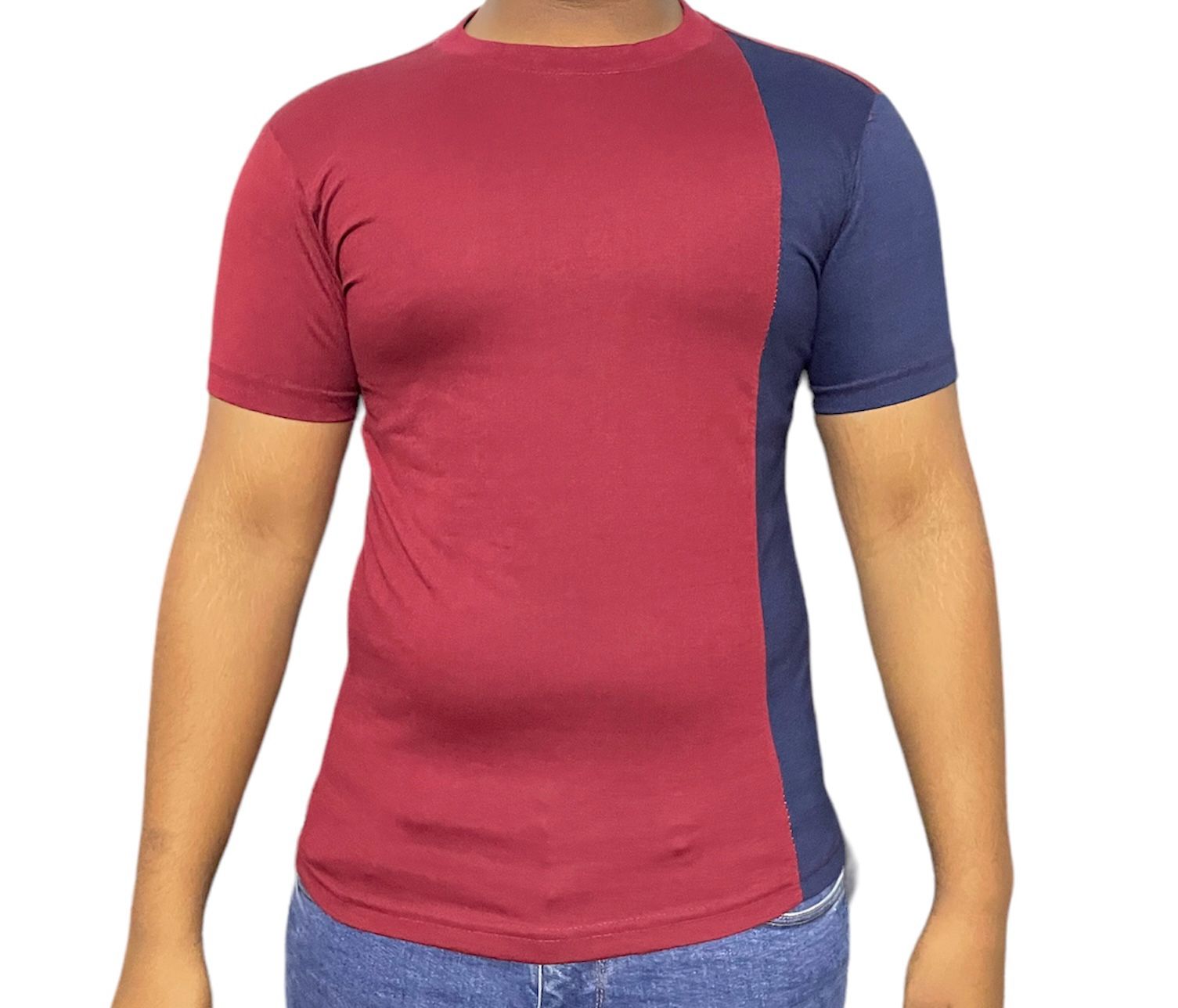 HashBack Printed Crew Neck T Shirt For Men - Round Neck III