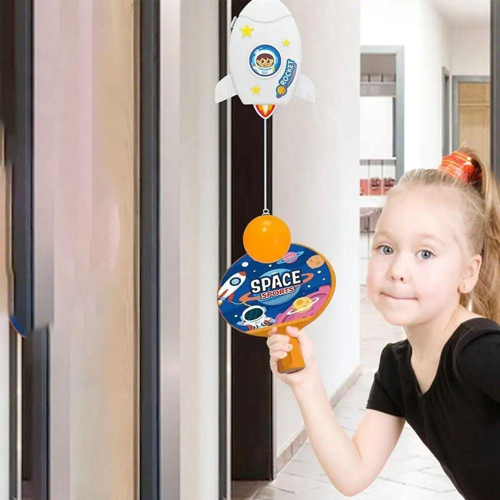 Space Sports Fun Ping Pong Toy for Kids | Indoor Table Tennis Game (Ages 3+)