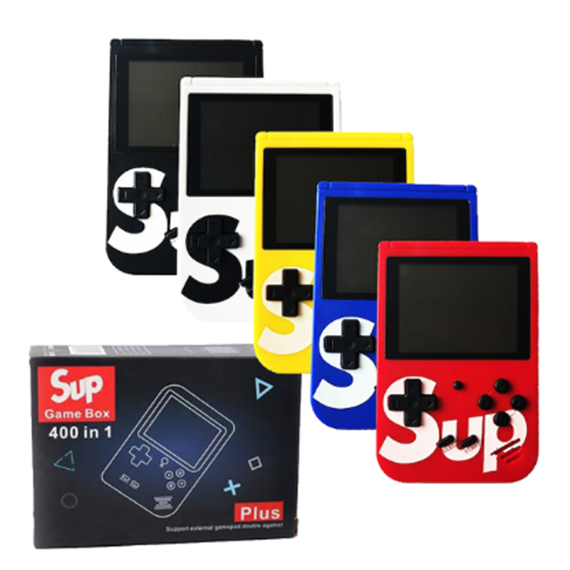 SUP Game Box Plus Console 400 in 1 Retro Video Games For Kids Handheld Game PAD Game box Connects with LCD / TV