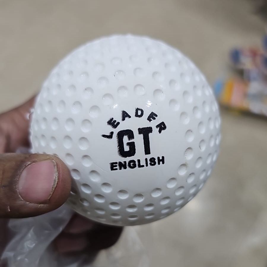 Hockey Ball Dimple White Leader GT - Training & Match Play Ball Pakistan
