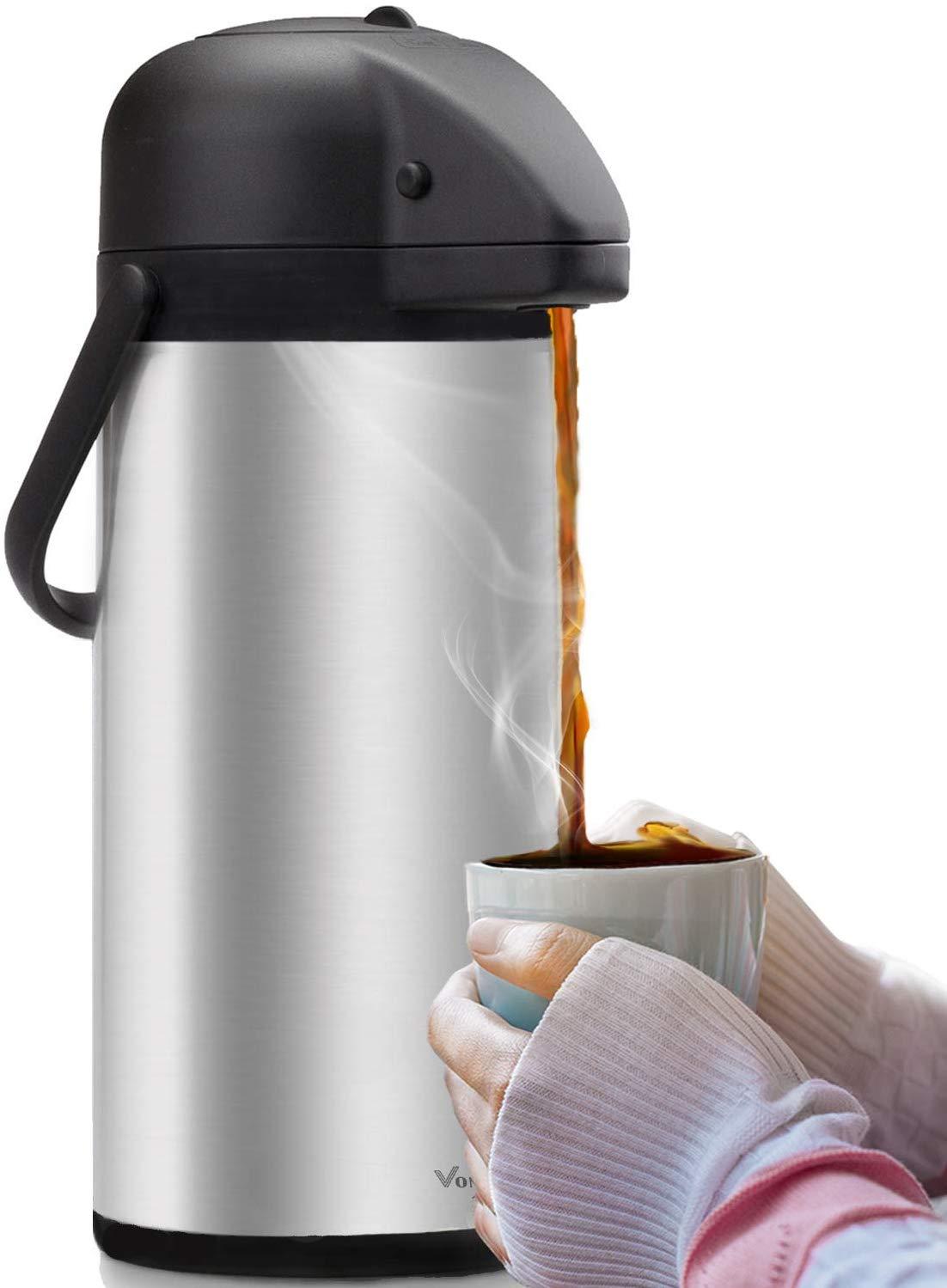 Airpot Coffee Dispenser with Pump 