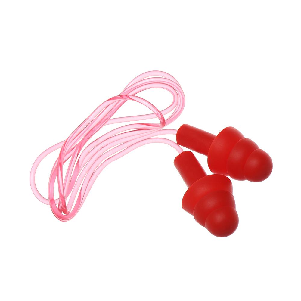 Ear Plug With Rope Water Sports Rope Soft Silicone Ear Plugs Swimming Ears Protector ...