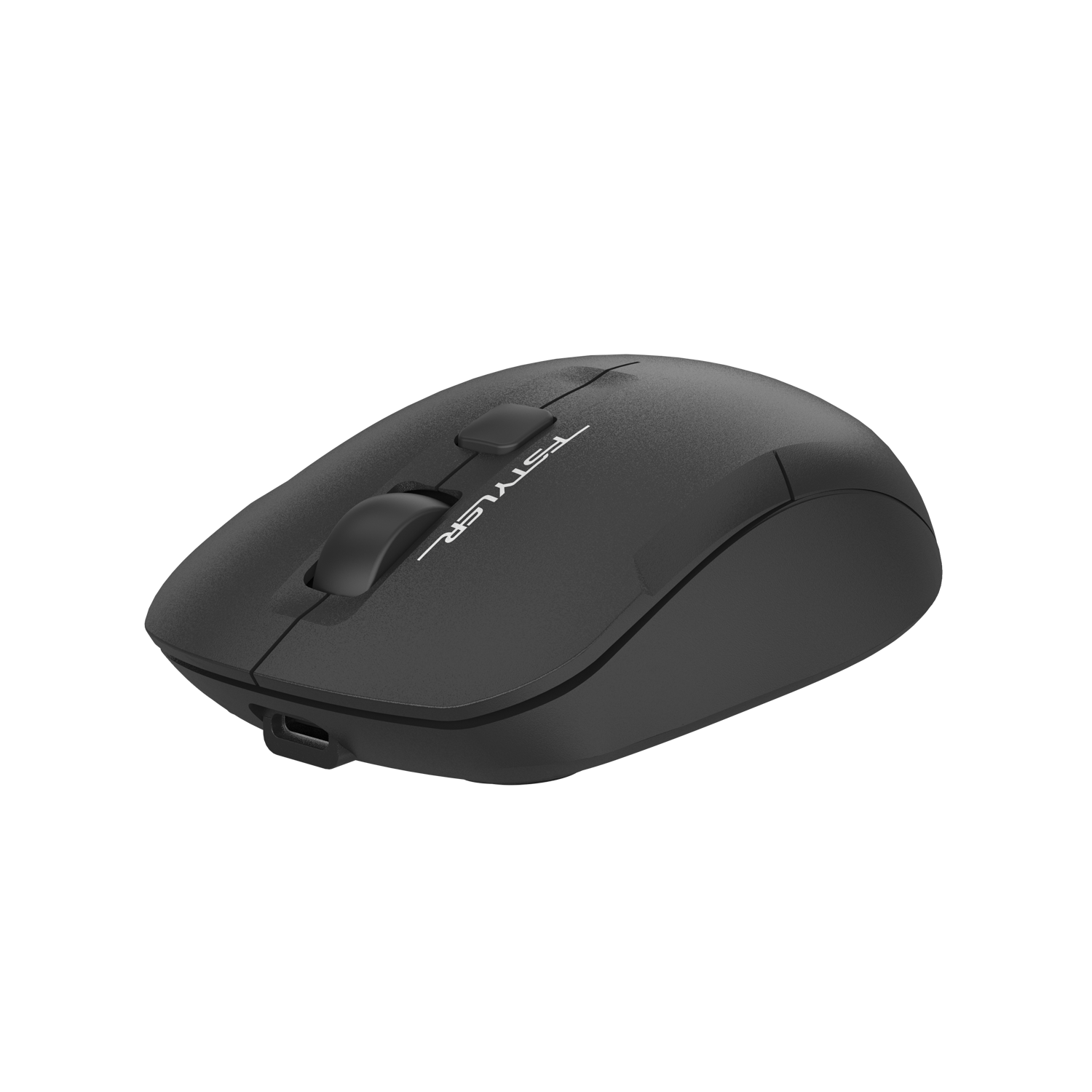 A4tech Fstyler FG16CS Air 2 2.4G Wireless Silent Clicks Rechargeable Mouse - Desk + Lift in Air Features - 2000 DPI - 125Hz Report Rate - Black