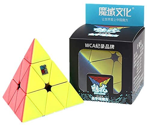 Original Moyu Meilong 3x3 Pyramid Cube Sticker less Best Quality Fast Speed Triangular Magic Cube Smooth Educational Puzzle Toys