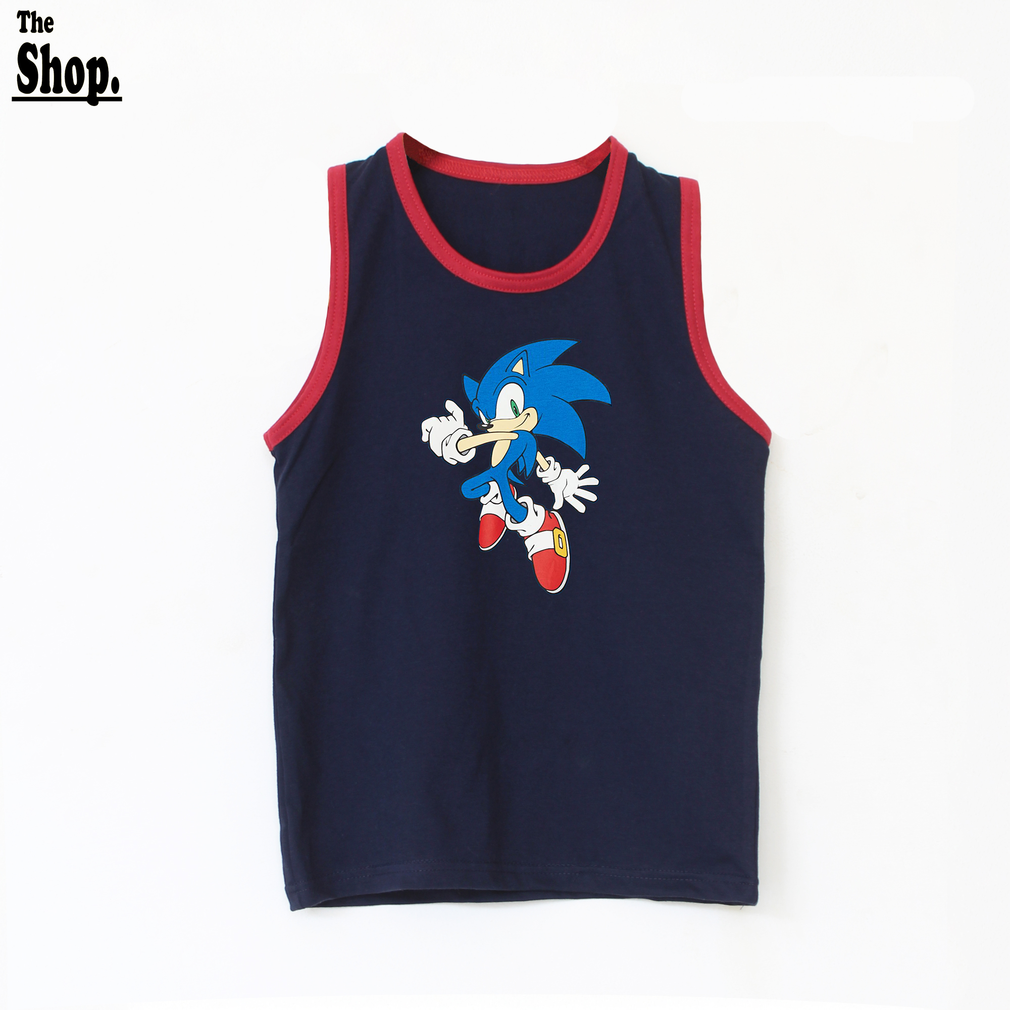 The Shop - Sonic Tank Top Sando For Boys & Girls Kids, 1 Years To 14 Years - AB-STH1