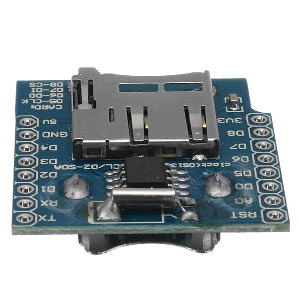 Nuevo Wemos DataLog Shield Para WeMos D1 Mini RTC DS1307 Con Bater a 