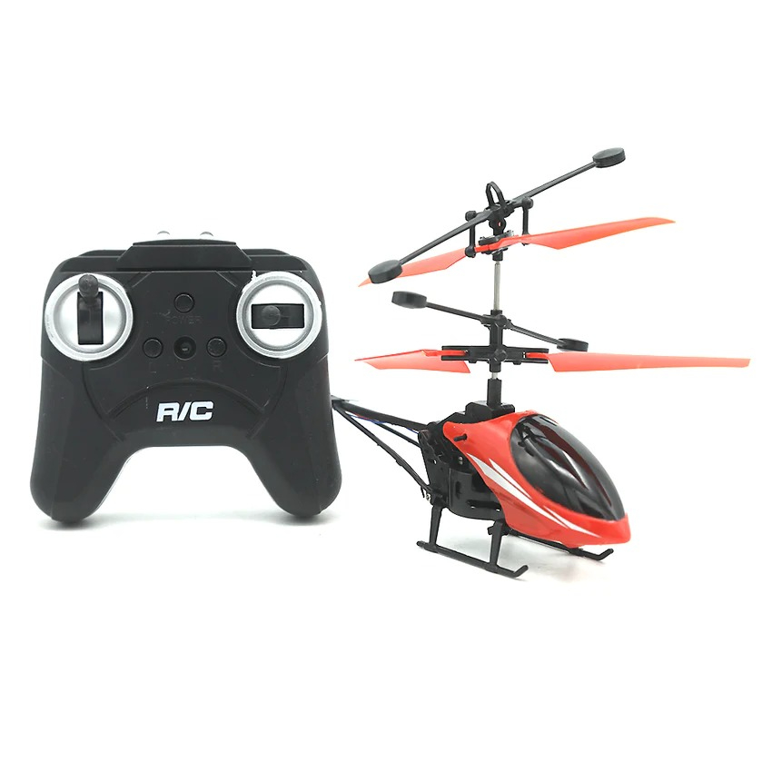Doraemon|RC Helicopter Remote Control Model No:JQ-1122 – USB Rechargeable Remote Control Flying Toy with LED Lights, 2 Channels & 360° Rotatable for Kids, Boys & Girls