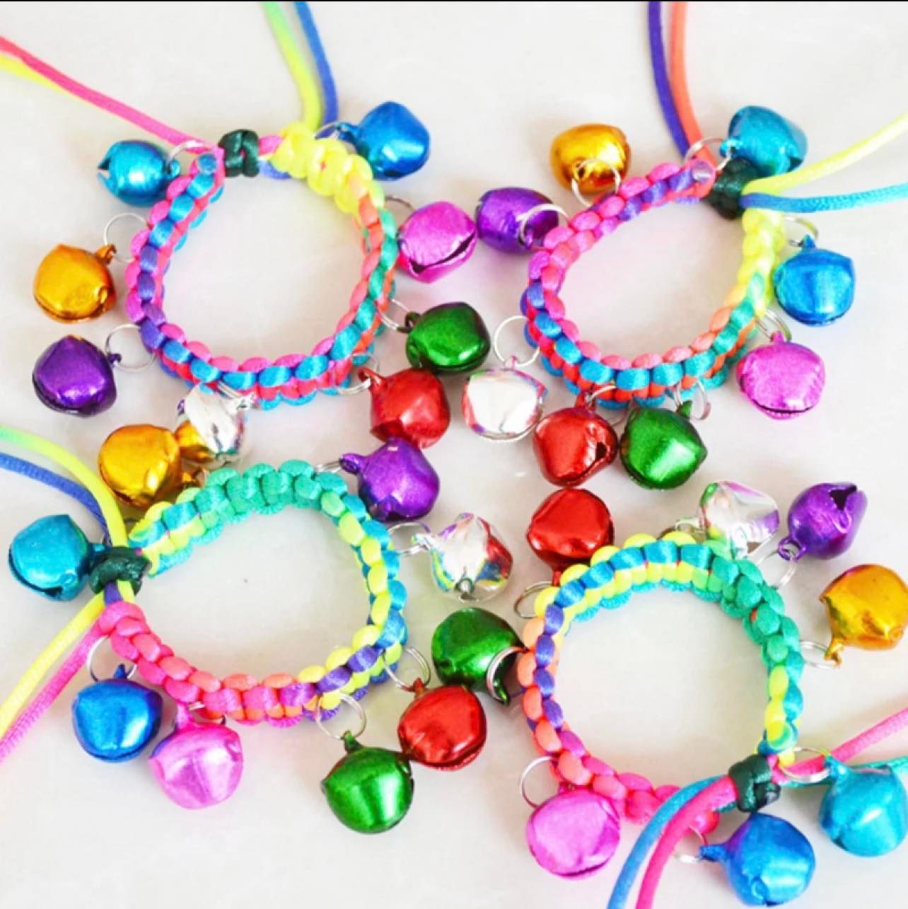 Cat Neck Rainbow Ribbon Adjustable Collar