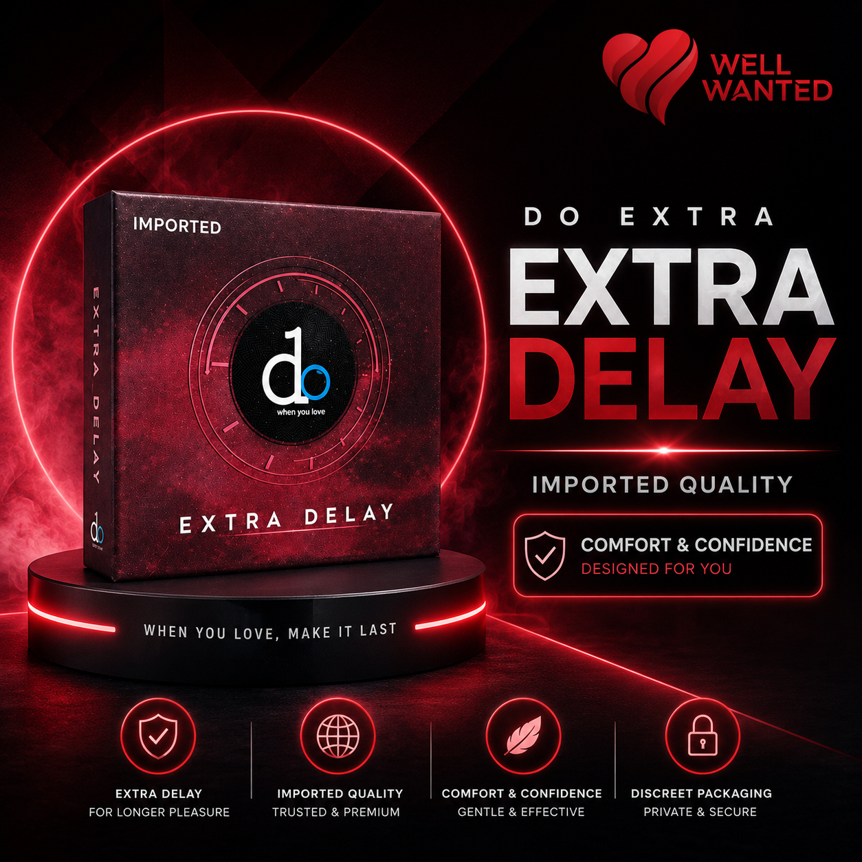 DO Extra Delay Imported Condoms
