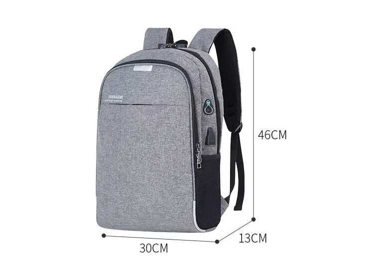 SHEMOSHI Anti-Theft Laptop Backpack with USB Charging Port  16.5" Inch Laptop Waterproof College Bag for Men & Women  Business Travel Bag with Combination Lock & Charging Cable