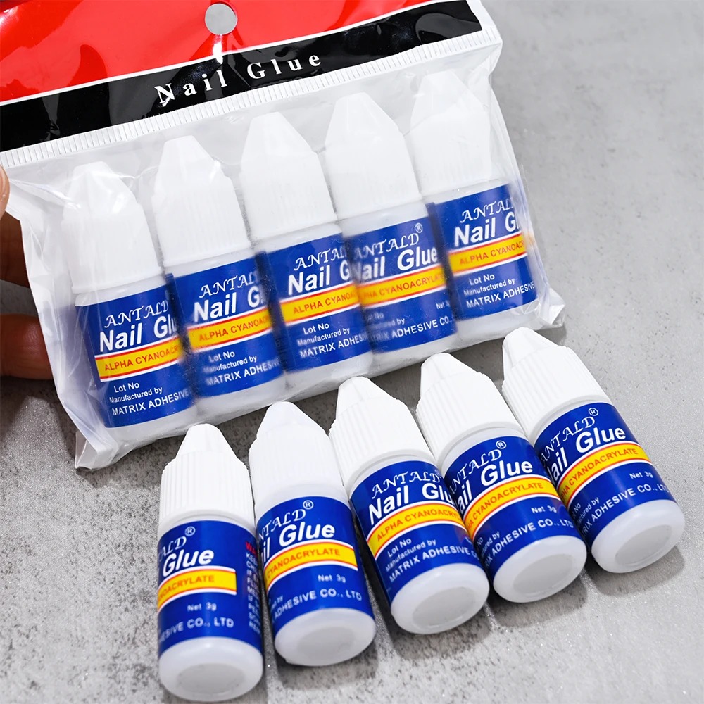 Pack of 1 / 3 / 5 Nail Glue/ Nails Glue / Nail Glue For Nail Art and Fake Nails Glue