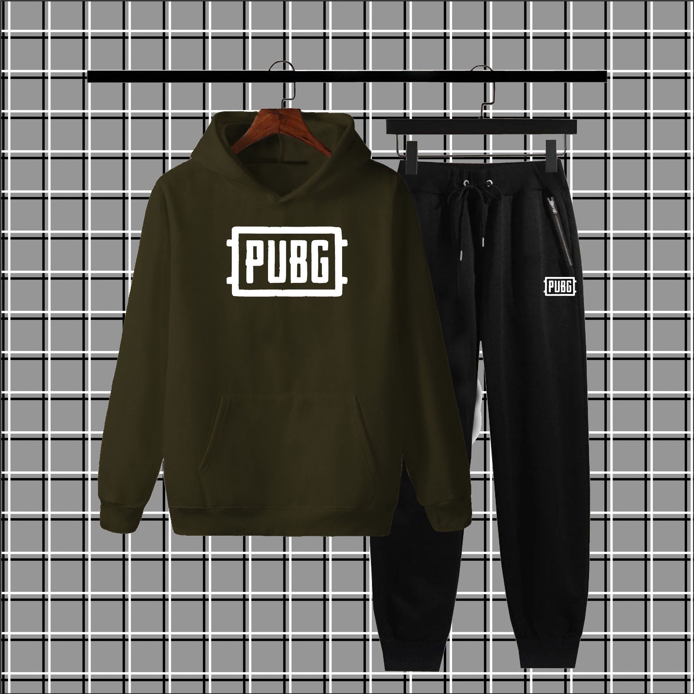 pubg printed winter tracksuit for men and boys