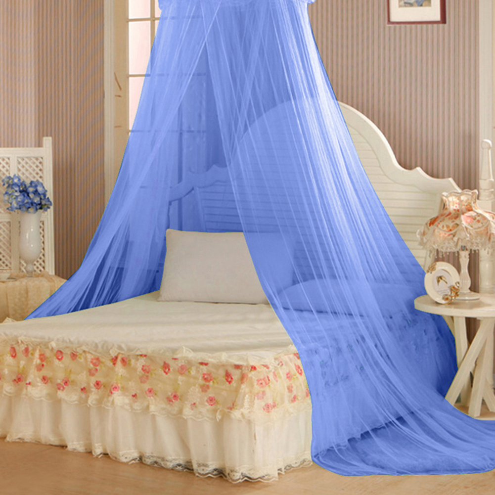 Elegent Lace House Bedding Decor Sweet Round Bed Canopy Dome Mosquito