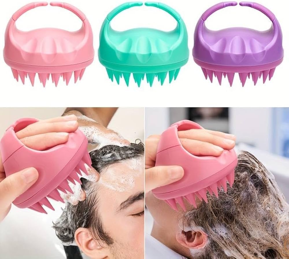 Scalp massager | hair scalp massager | shampoo brush | silicone shampoo brush | silicone scalp massager | hair massage brush