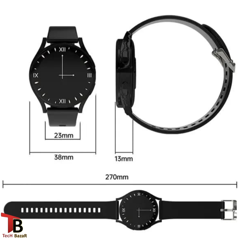 GT1Smart Watch – Smartwatch – smartwatches – Smart Watch for Boys – Ultra Smartwatch – Bluetooth Call, Fitness Tracker, Heart Rate Monitor, Sports Modes, Waterproof, Long Battery, Smart Watch for Boys & Men – Android & iOS Compatible – Smartwatch gift