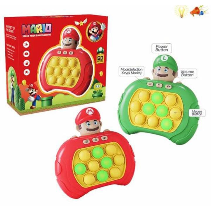 Pop Fidget Games for Kids Breakthrough Puzzle Game Machine Push Bubble