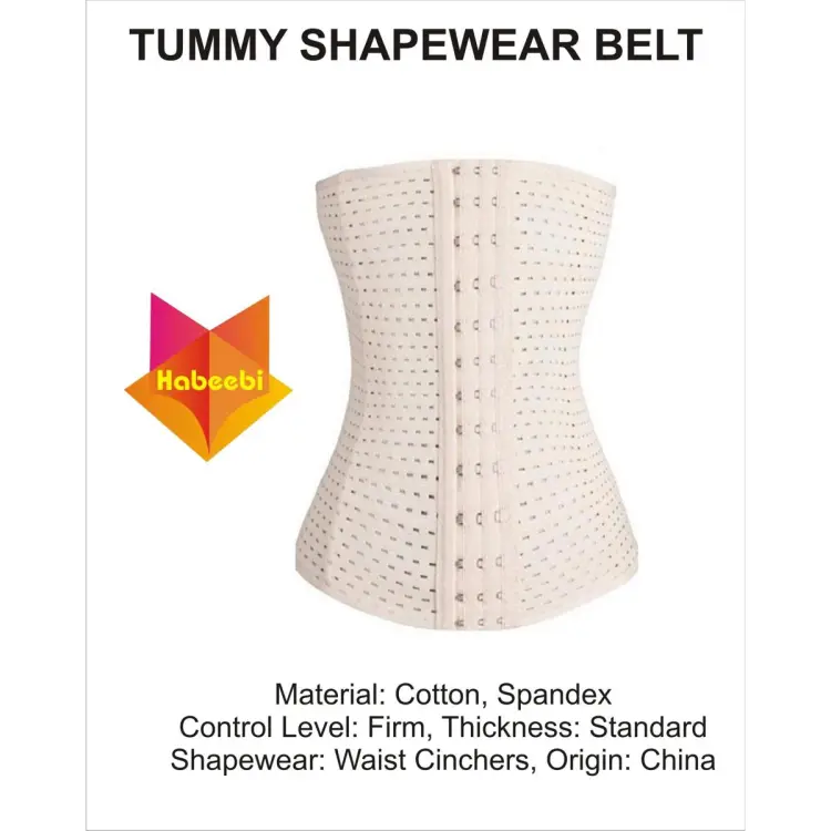 Tummy Shapewear Belt/ Invisible Tummy Trimmer Waist Belt Spandex For Women