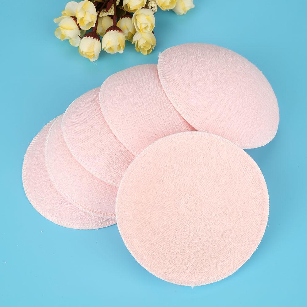 1To Finity Reusable Leak-proof Maternity Breast Pads,Washable Nursing Pads, Absorbent Comfort Fit Breast Pads,Cotton Pads (6 Pieces, Cream)