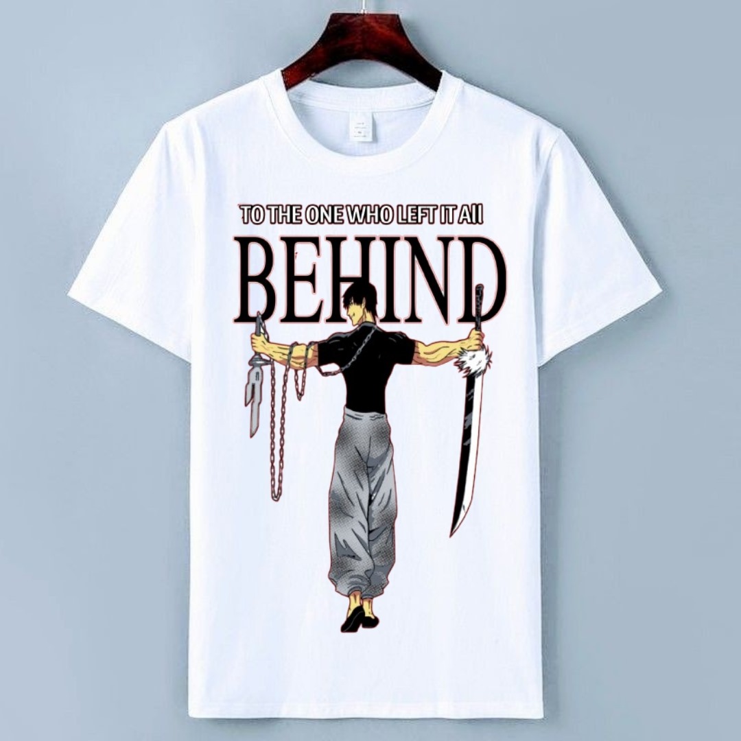 T shirt for men & boy BE HIND new printed for cotton jersey round neck summer wear