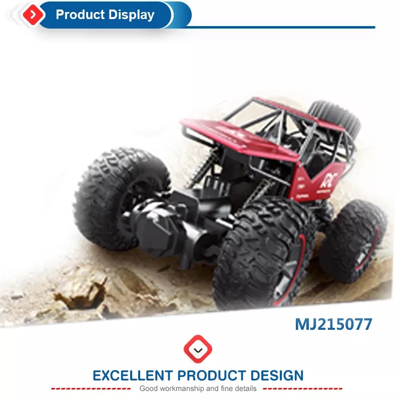 Smoke Rock Crawler Electric RC Vehicles Alloyed Remote Control Spray Toy Car for Kids & Boys Monster RC Truck with Rechargeable Rc Car 4x4 High Speed