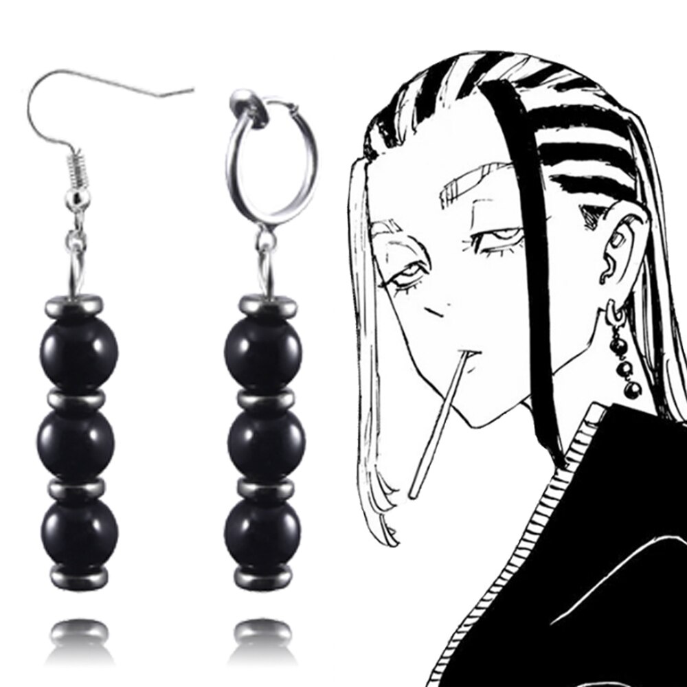 Cool hot sale anime earrings