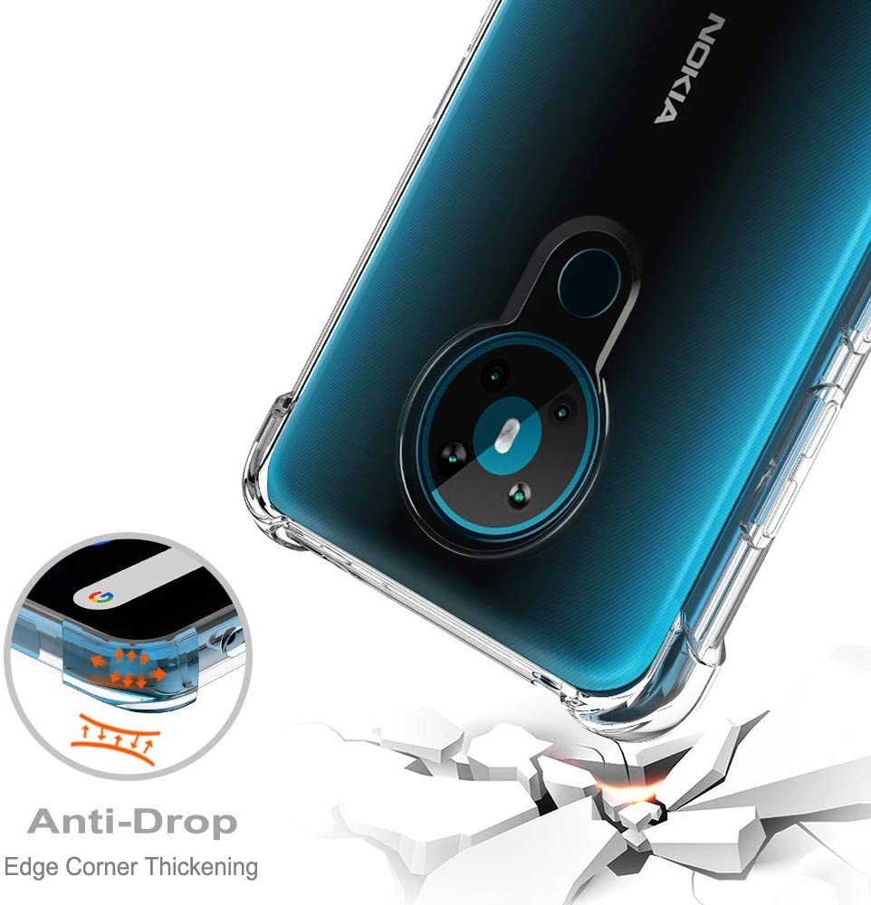 Transparente Silikon Hülle Für Nokia 5.3 – Kratzfester TPU Case, Ultradünn & Schützend
