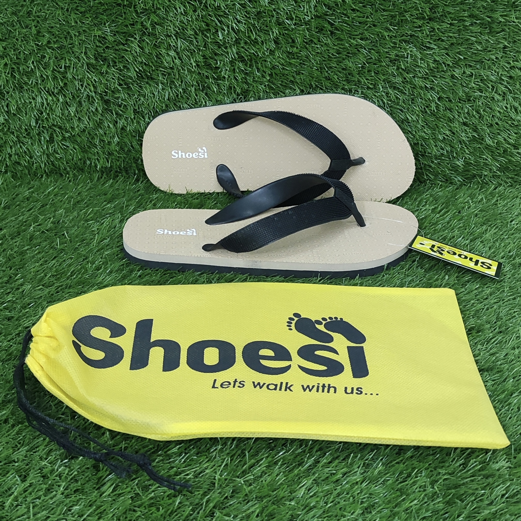 Stylish Cream Slippers | Flip Flops | Chappal