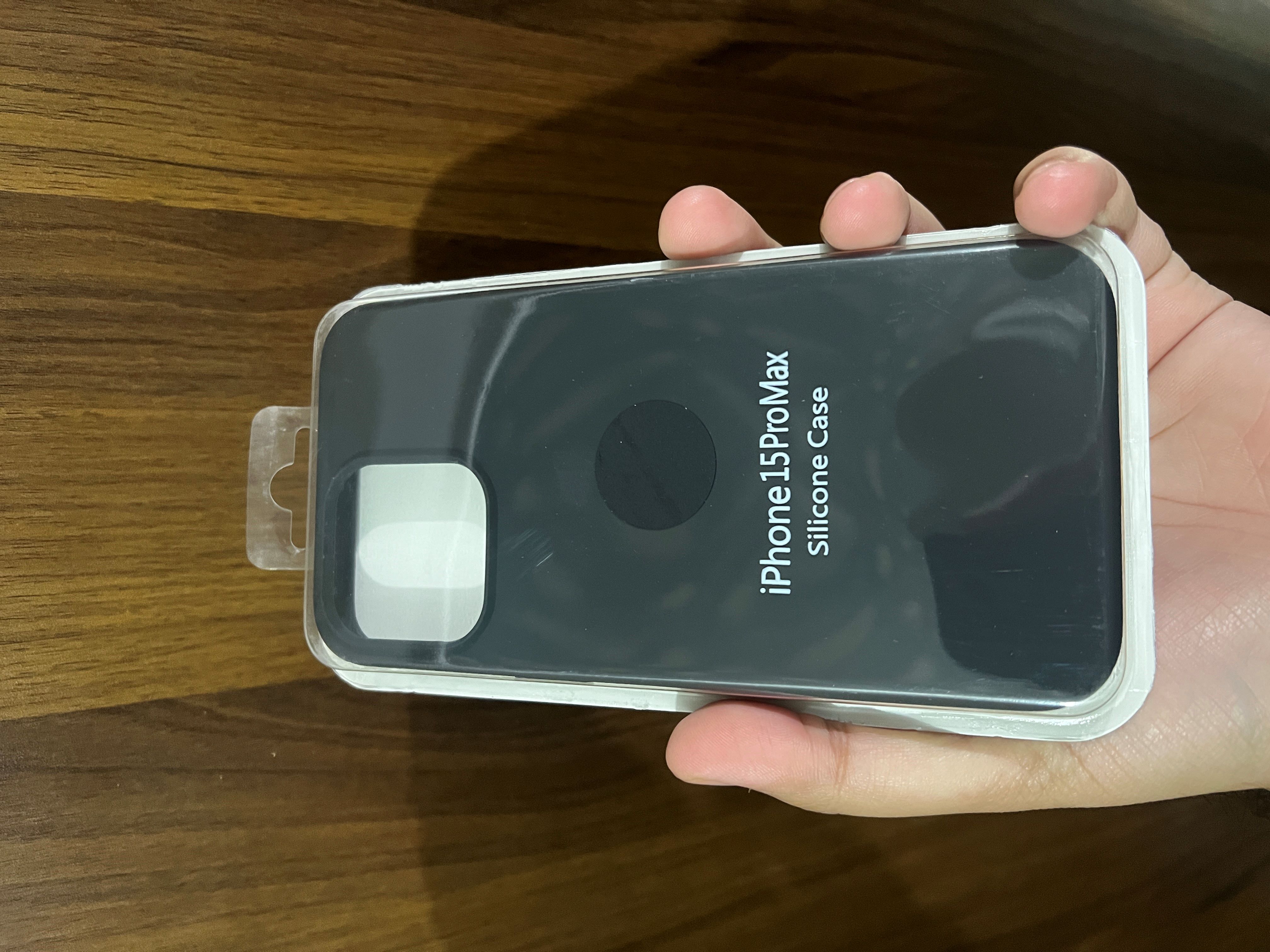 iPhone 15 Pro, 15 Pro Max Official Silicone Back Case All Colors