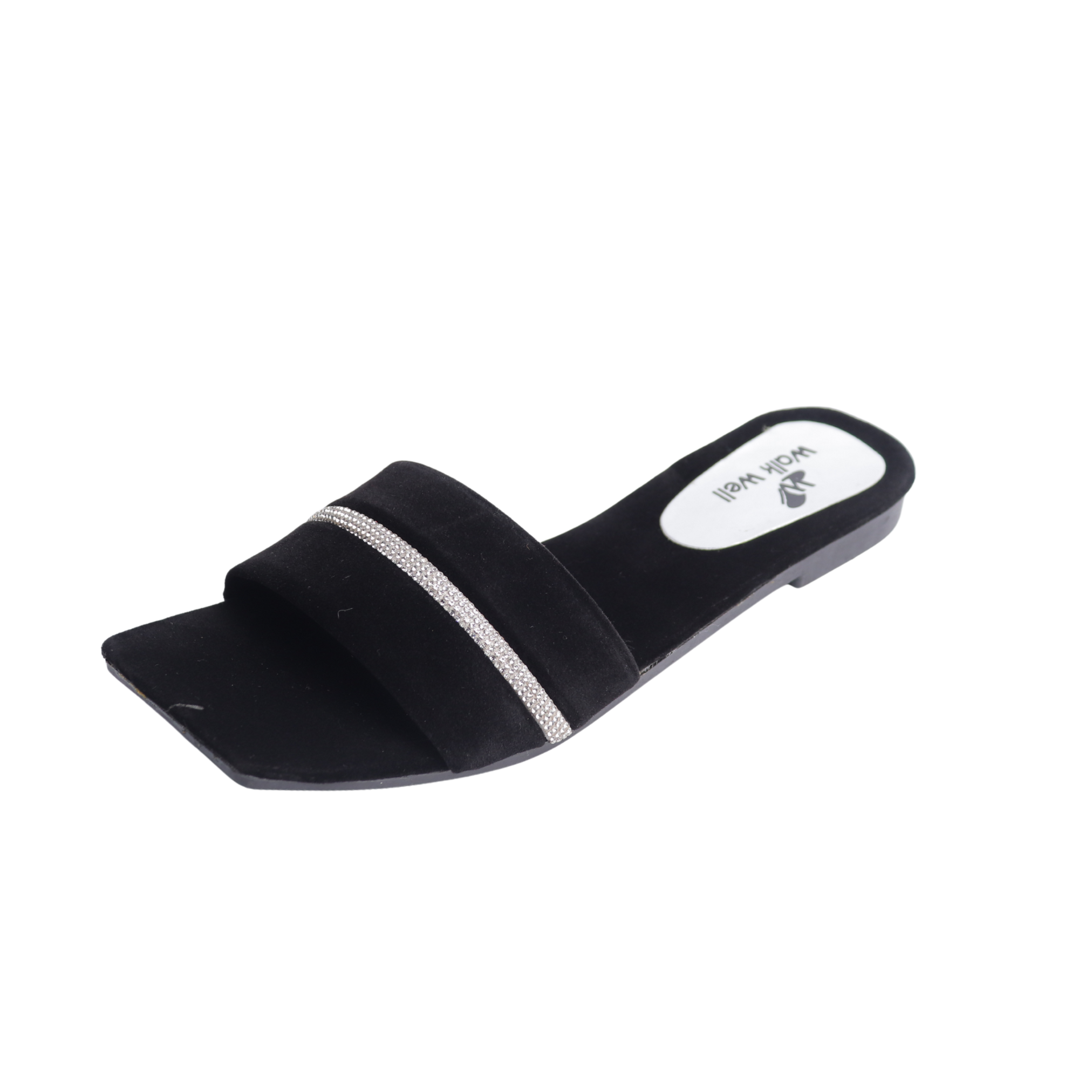 Trendy Velvet Chain Slippers for Girls & Ladies Lush Walk Stylish Maroon & Black Fany Comfortable Party & Daily Wear Shoes