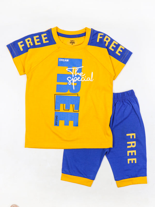 Sk Kids Suit 2 Yr - 5 Yr The Special Yellow