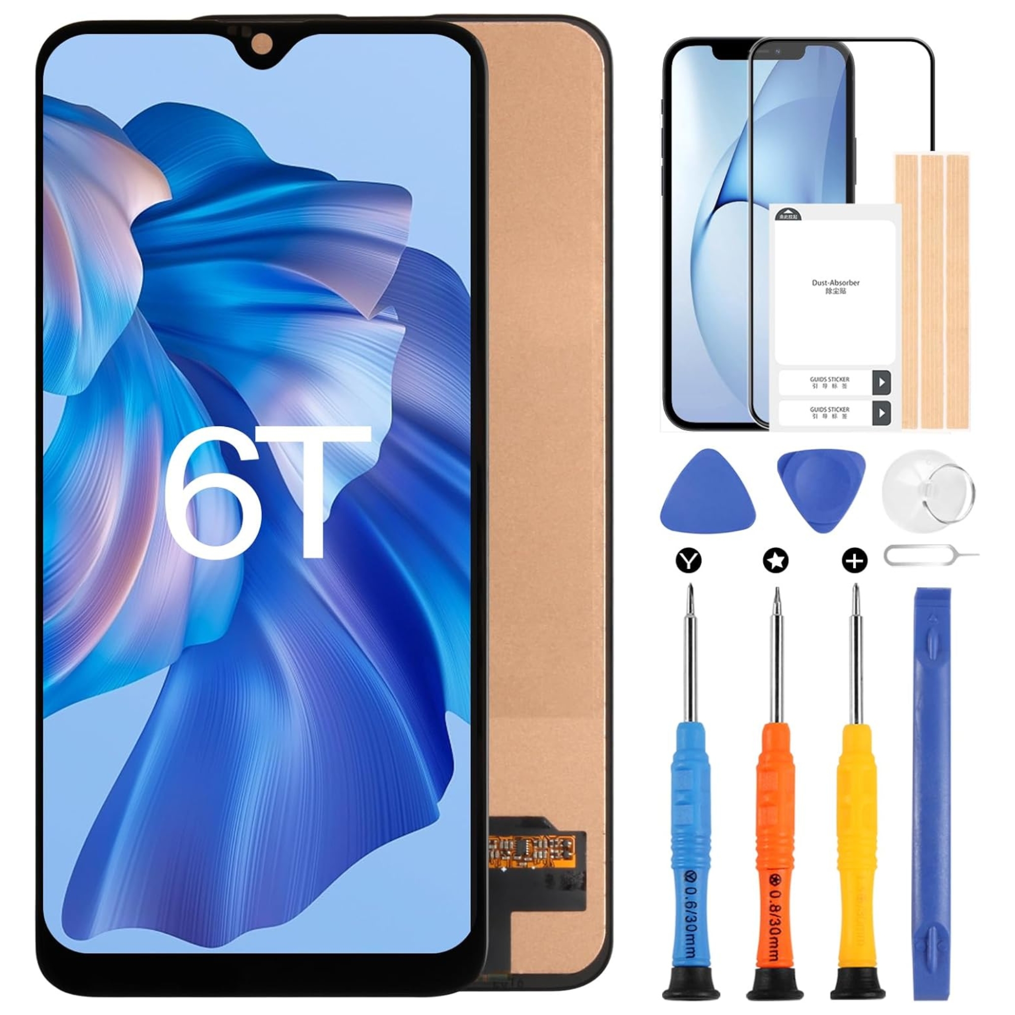 SRJTEK TFT Display Für Oneplus 6 – Ersatz-Bildschirm A6000/A6003, Ohne Rahmen