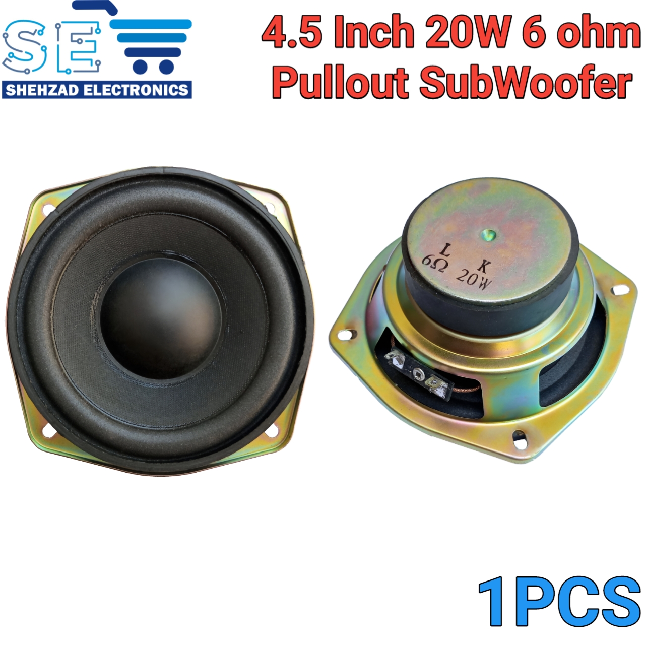 Ohm Speaker Inch 20 Watt Bass Speaker Inch 20 Watt SBS4DCC Ultra
