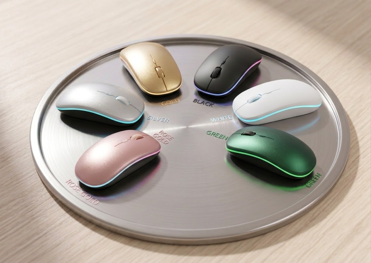 Rechargeable Bluetooth Mouse for Pc Gamer Wireless Bluetooth Silent Mouse
