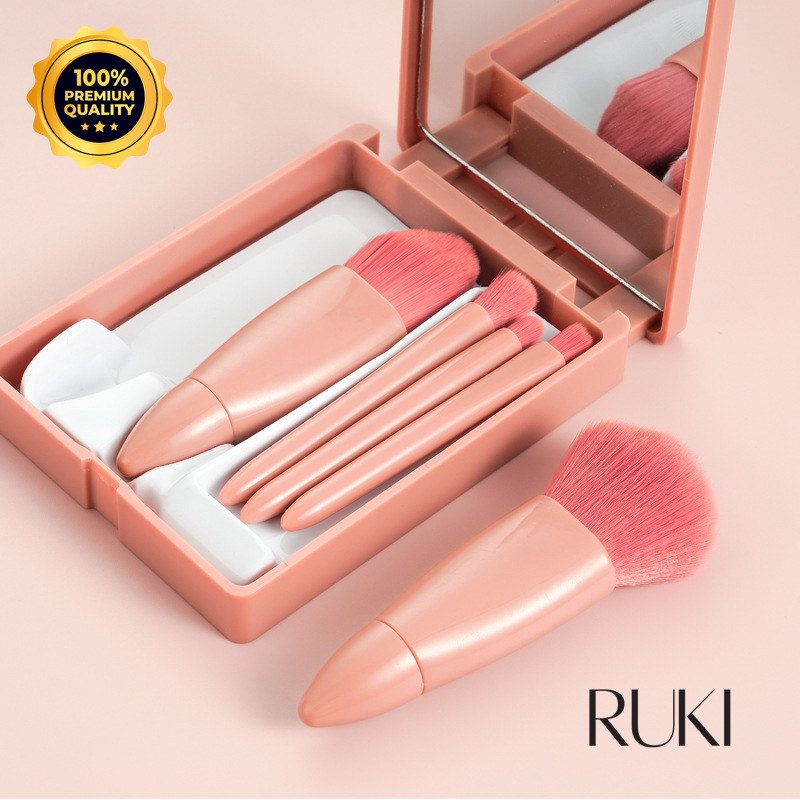 5PCS Korean Super Soft Concealer Cosmetic Set Travel Brush Set Makeup