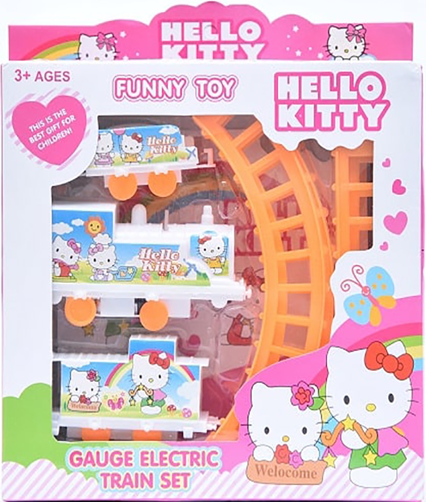 Train Tracks Set for Kids battery Operated Toy Assorted Characters and Colors