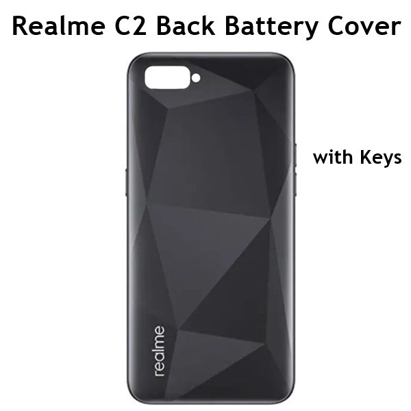 Realme C2 Back Battery Cover Rear Door Housing Case Back Panel
