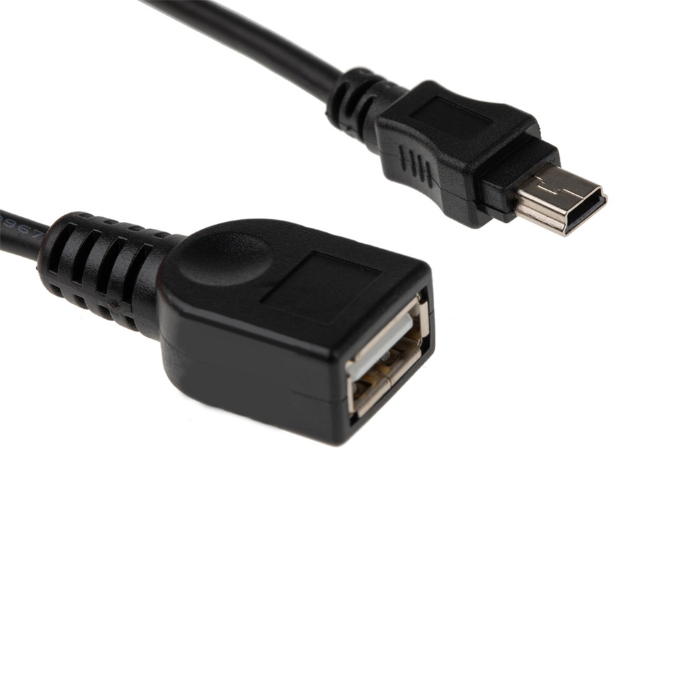Mini USB OTG Cable for Digital Cameras USB A Female to Mini USB B 5 Pin Male Adapter Cable V3 OTG Cable