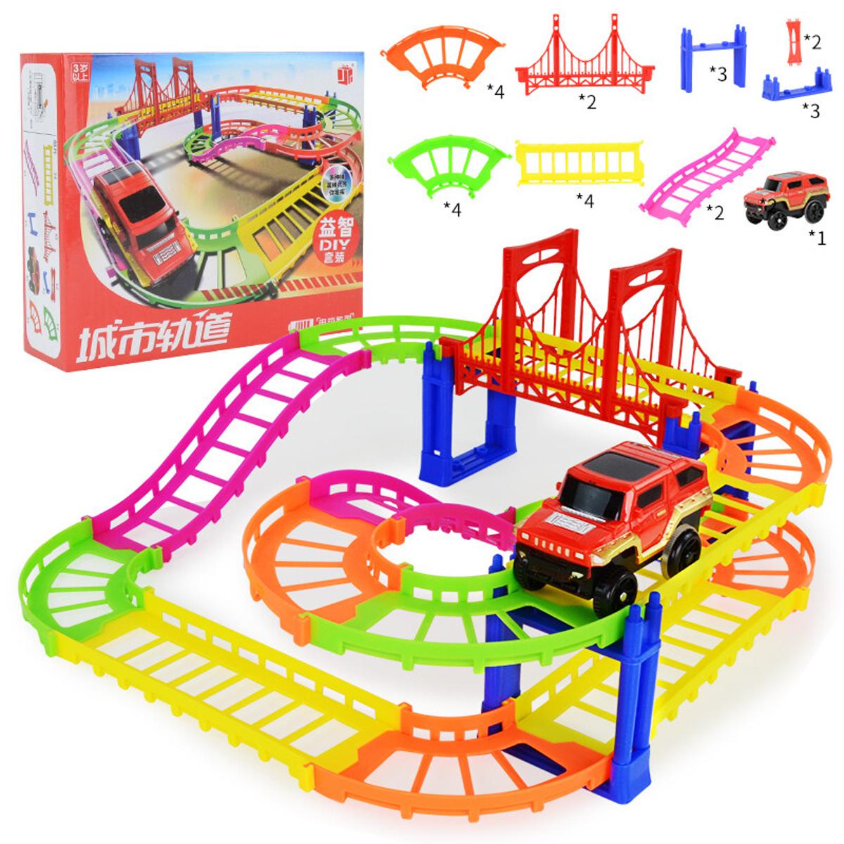 Urban Rail Track Car Track