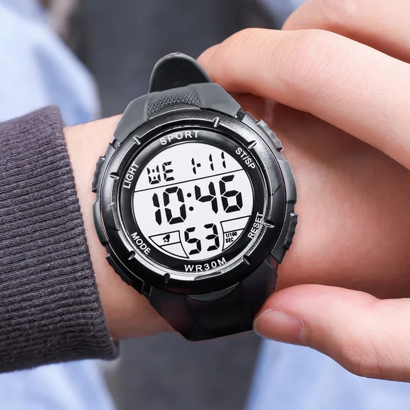 Luxury Men Analog Digital Military Army Sport LED Waterproof Wrist Watch