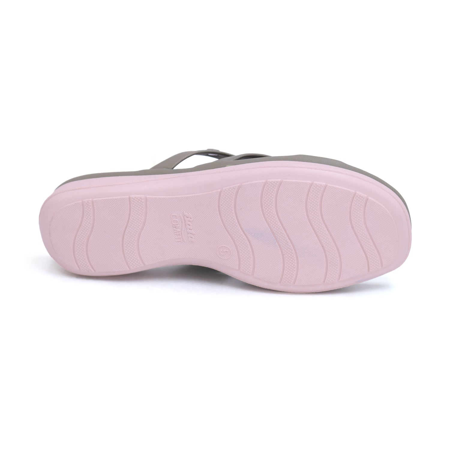Comfit By Bata Sea-Green Chappals For Women